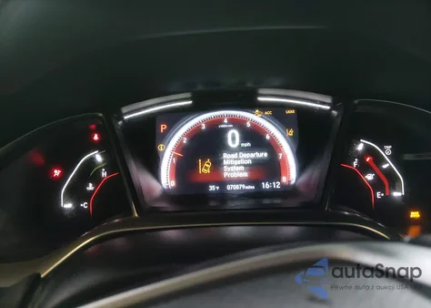 2020 Honda Civic Sport из США, поврежденный, VIN 2HGFC2F87LH590404